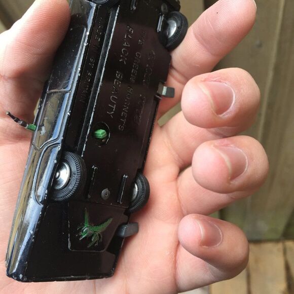 Rare GREEN HORNET BLACK BEAUTY 1966 CORGI 268 Diecast A/O MIB Vintage Toy Car - Picture 15 of 15